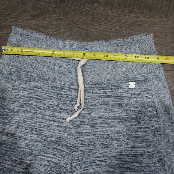 Calvin Klein Preformance Capri Wide Pants Gray Elastic Waist Pull On Comfortcore - Picture 4 of 12